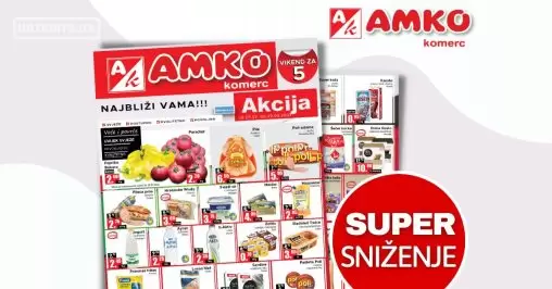 Amko vikend akcija 25-29.5.2023.