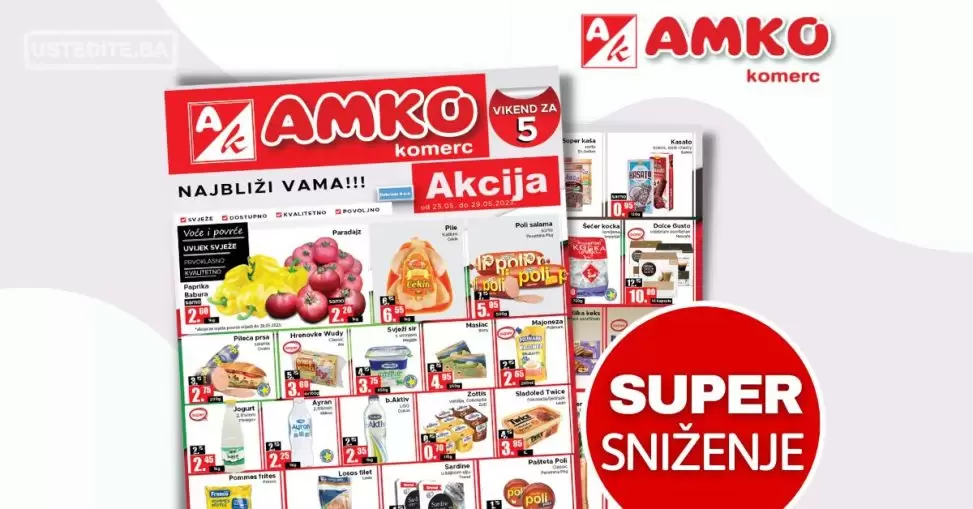 Amko vikend akcija 25-29.5.2023.