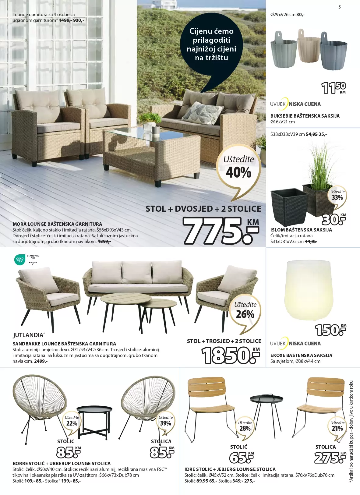 Jysk katalog SNIŽENJE DO 60% akcija 18-31.5.2023.