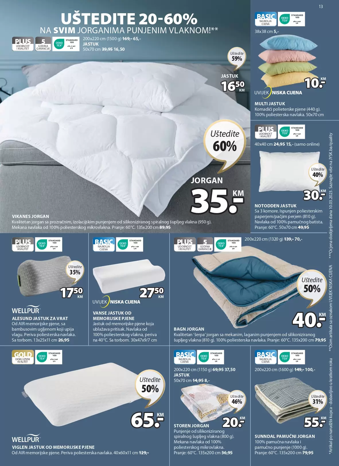 Jysk katalog SNIŽENJE DO 60% akcija 18-31.5.2023.