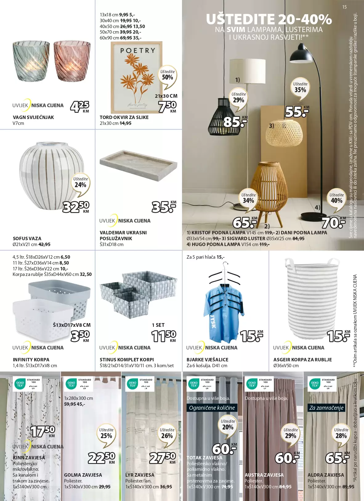 Jysk katalog SNIŽENJE DO 60% akcija 18-31.5.2023.