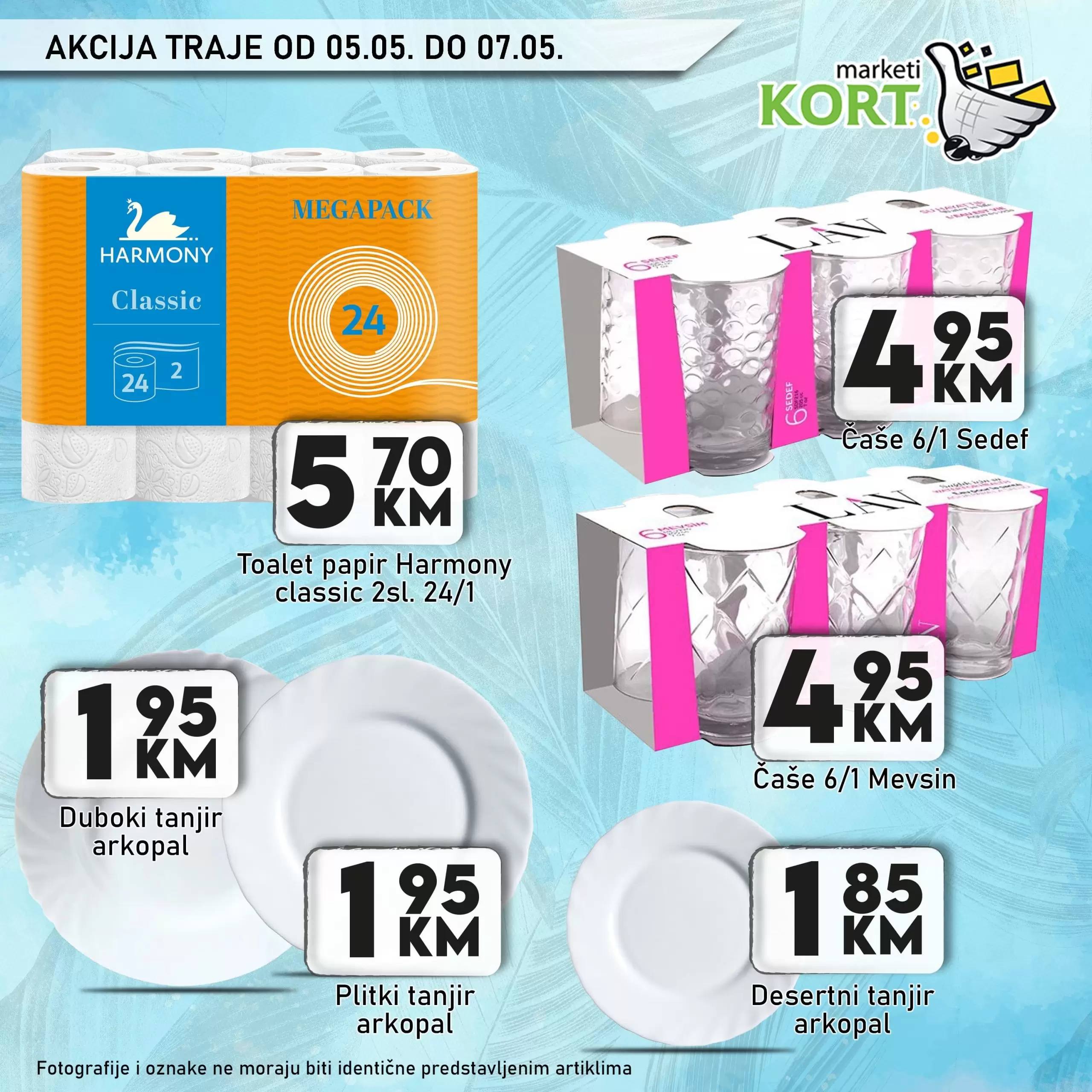 Kort marketi ĐURĐEVDANSKA AKCIJA 05-07.05.2023.  