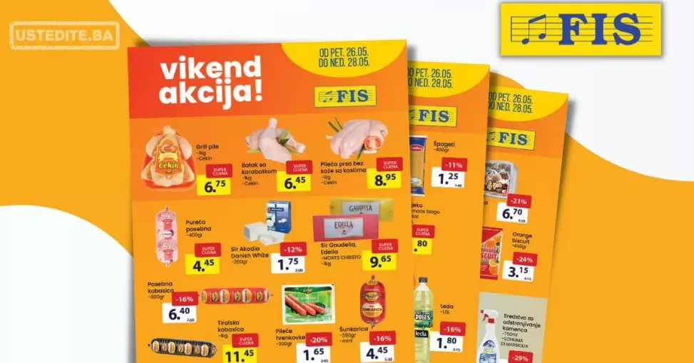 Fis vikend akcija 26-28.5.2023.