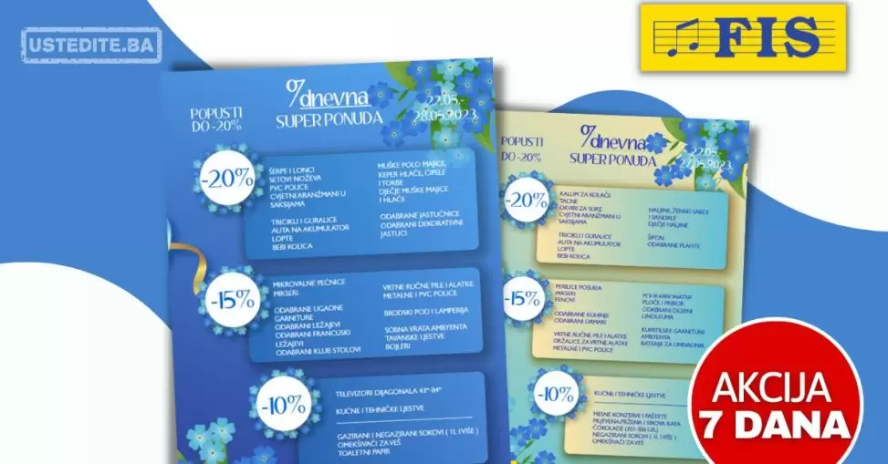 Fis SEDMODNEVNA AKCIJA