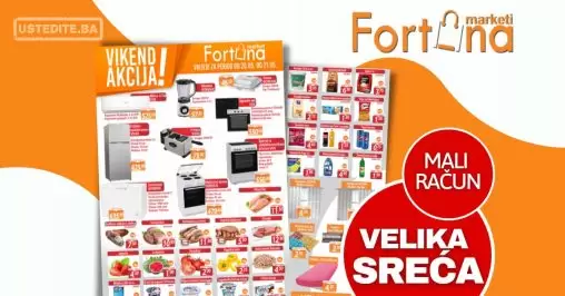 Fortuna vikend akcija 20-21.5.2023.