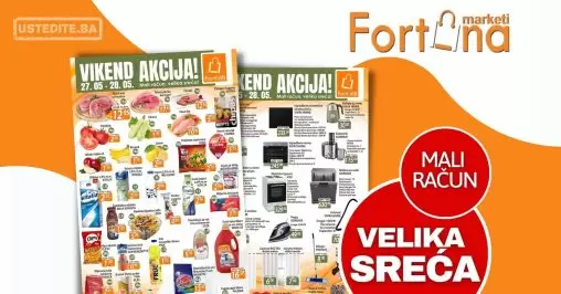 Fortuna vikend akcija 27-28.5.2023.