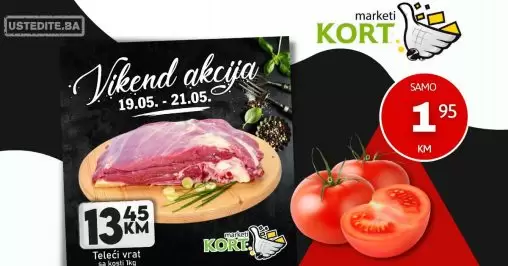 Kort marketi VIKEND AKCIJA 19-21.5.2023.
