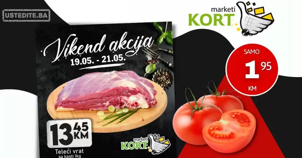 Kort marketi VIKEND AKCIJA 19-21.5.2023.