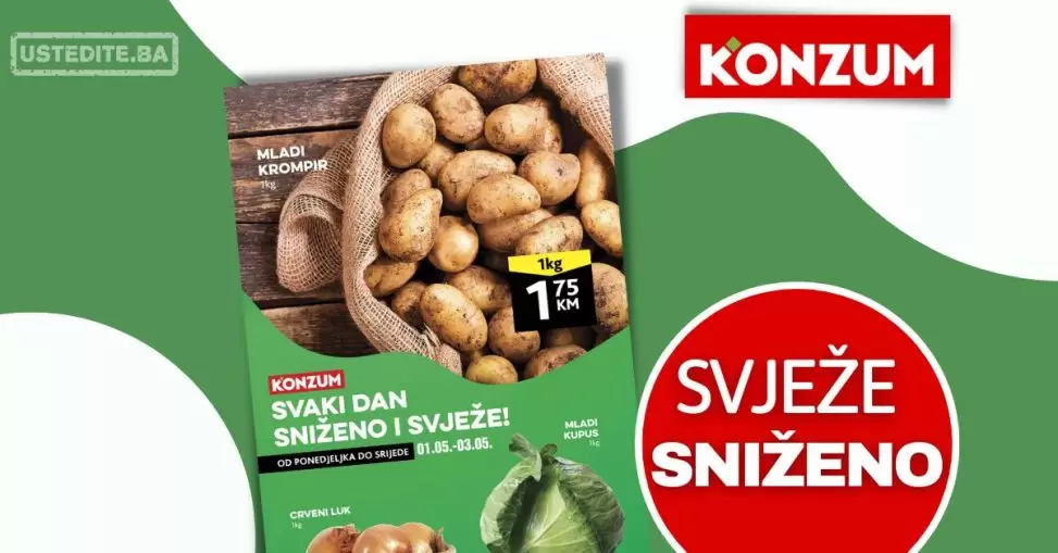 Konzum akcija SVJEŽA PONUDA!