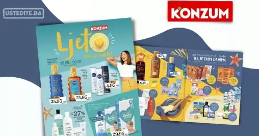 Konzum katalog LJETNA PONUDA 25.05-09.07.2023.