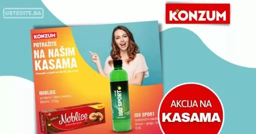 Konzum AKCIJA NA KASAMA 29-31.5.2023.