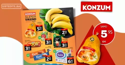 Konzum vikend akcija 4-7.5.2023.