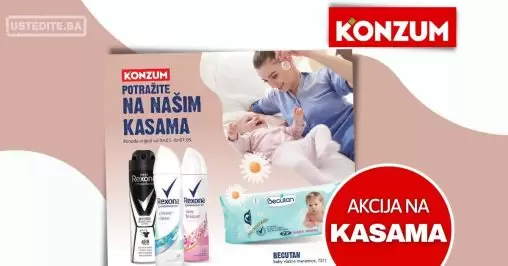 Konzum AKCIJA NA KASAMA 4-7.5.2023.