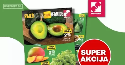 Mercator akcija SVJEŽA PONUDA 15-17.5.2023.