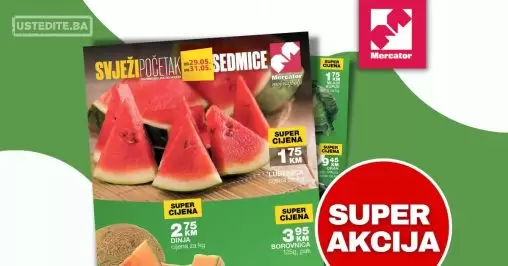Mercator akcija SVJEŽA PONUDA