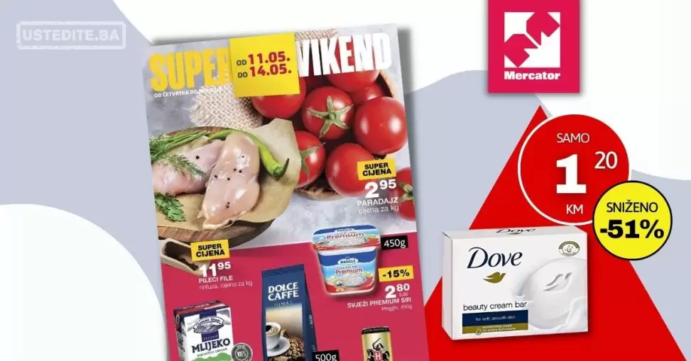 Mercator vikend akcija 11-14.5.2023.