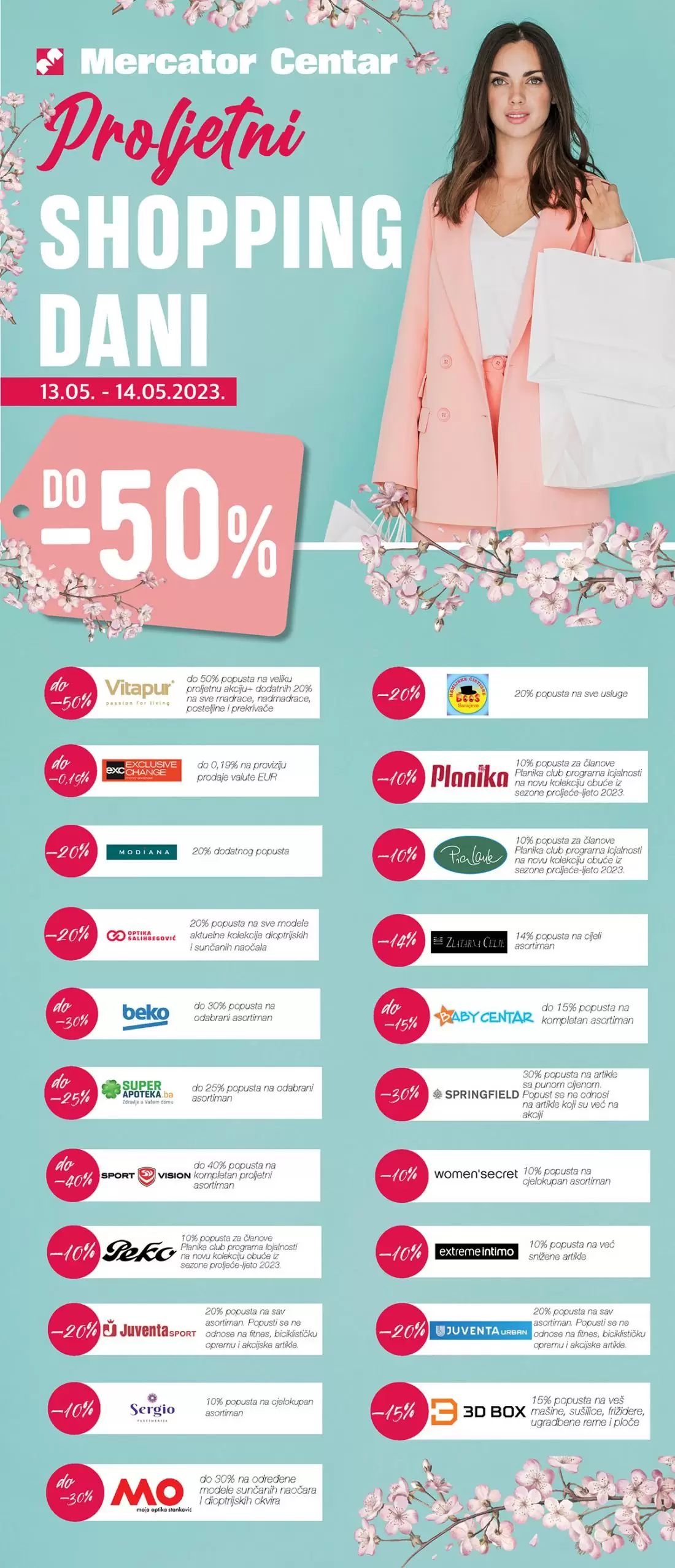 Mercator PROLJETNI SHOPPING 13-14.5.2023. 