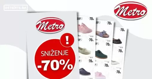 Obuća Metro SNIŽENJE do čak -70%