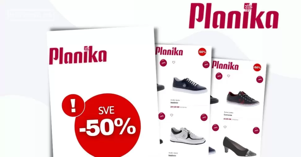 Planika ⇢Donosimo 14 modela SNIŽENIH 50%