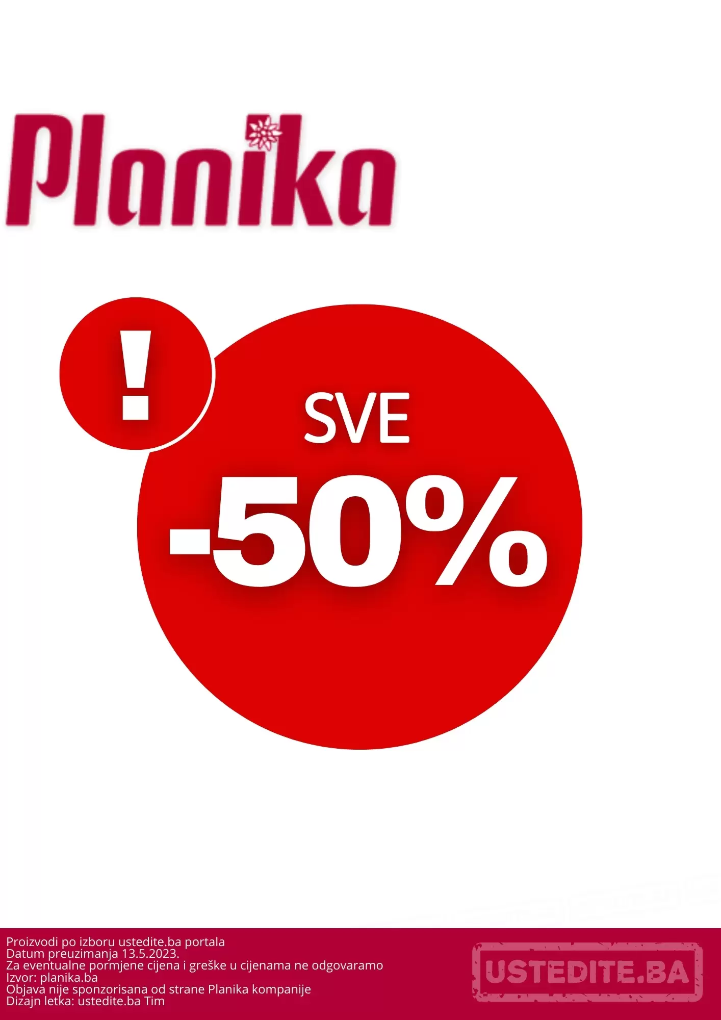 Planika ⇢Donosimo 14 modela SNIŽENIH 50%