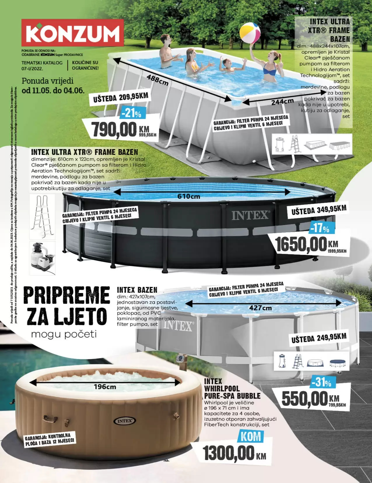 Konzum katalog LJETO 11.5-4.6.2023.