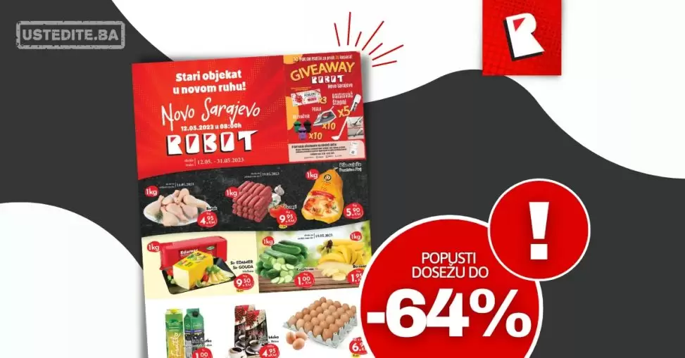 Robot katalog SNIŽENJE do 64% - akcija12-31.5.2023.