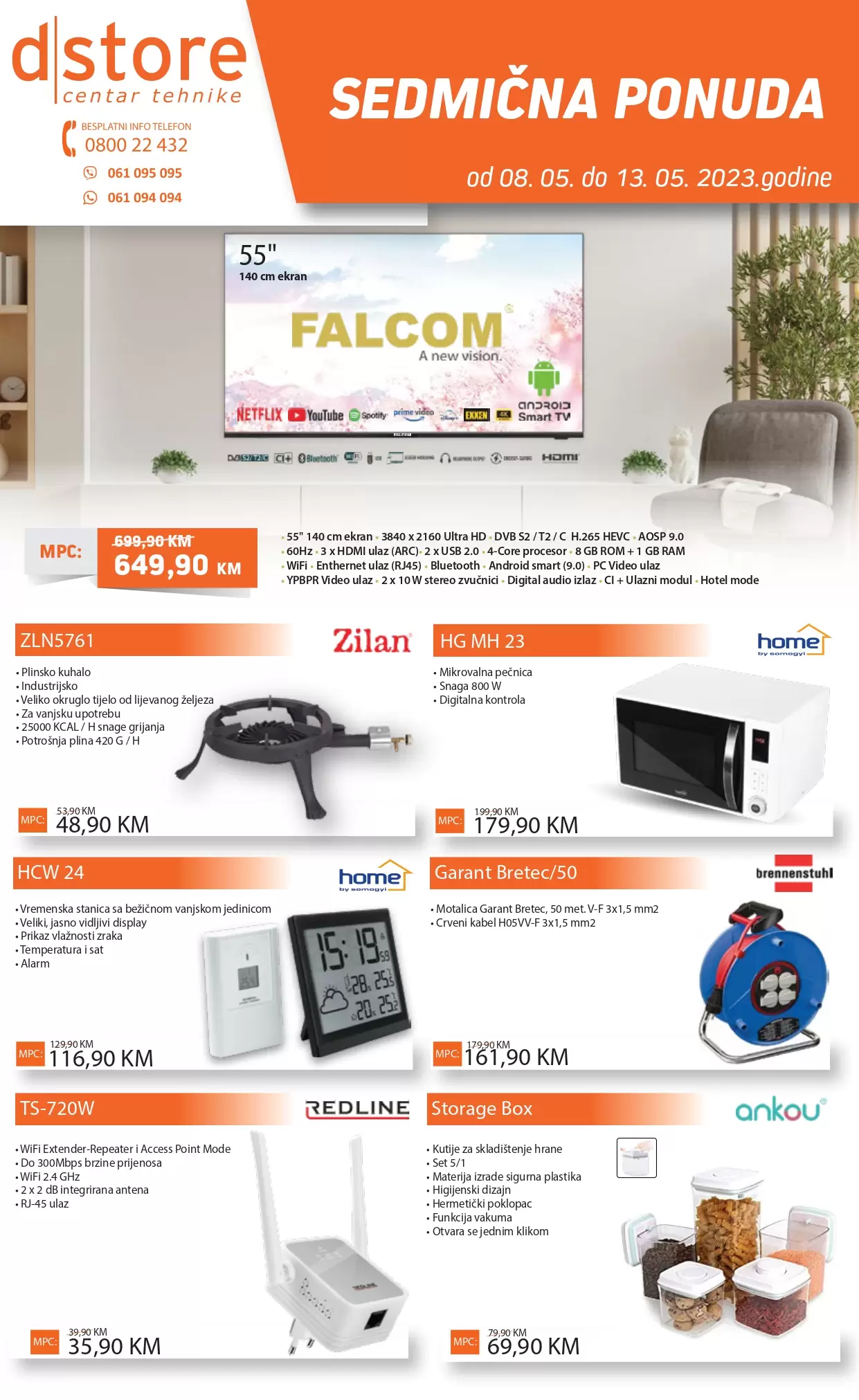 dstore CENTAR TEHNIKE Sedmična ponuda 5-13.05.2023.