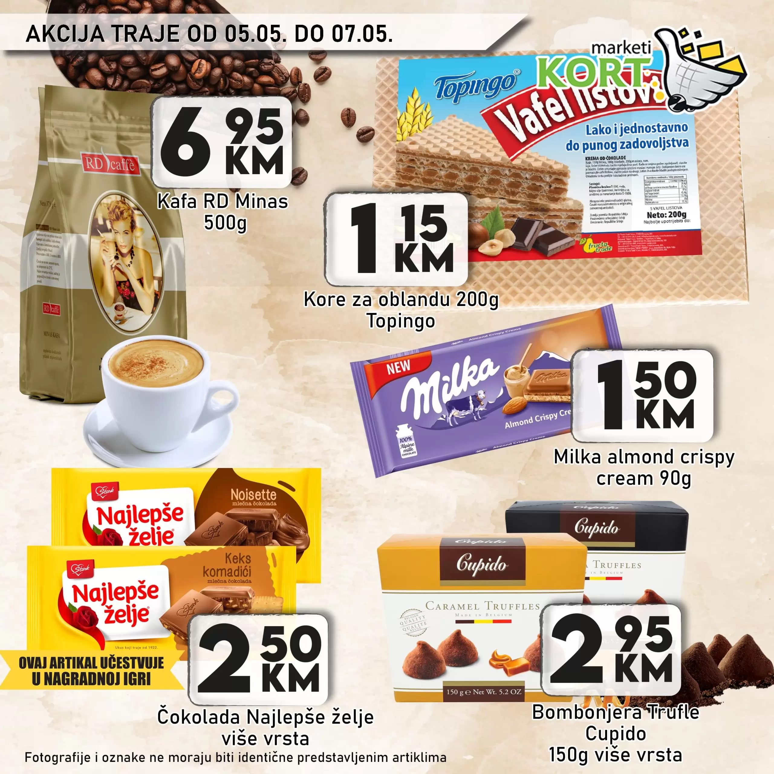 Kort marketi ĐURĐEVDANSKA AKCIJA 05-07.05.2023.  