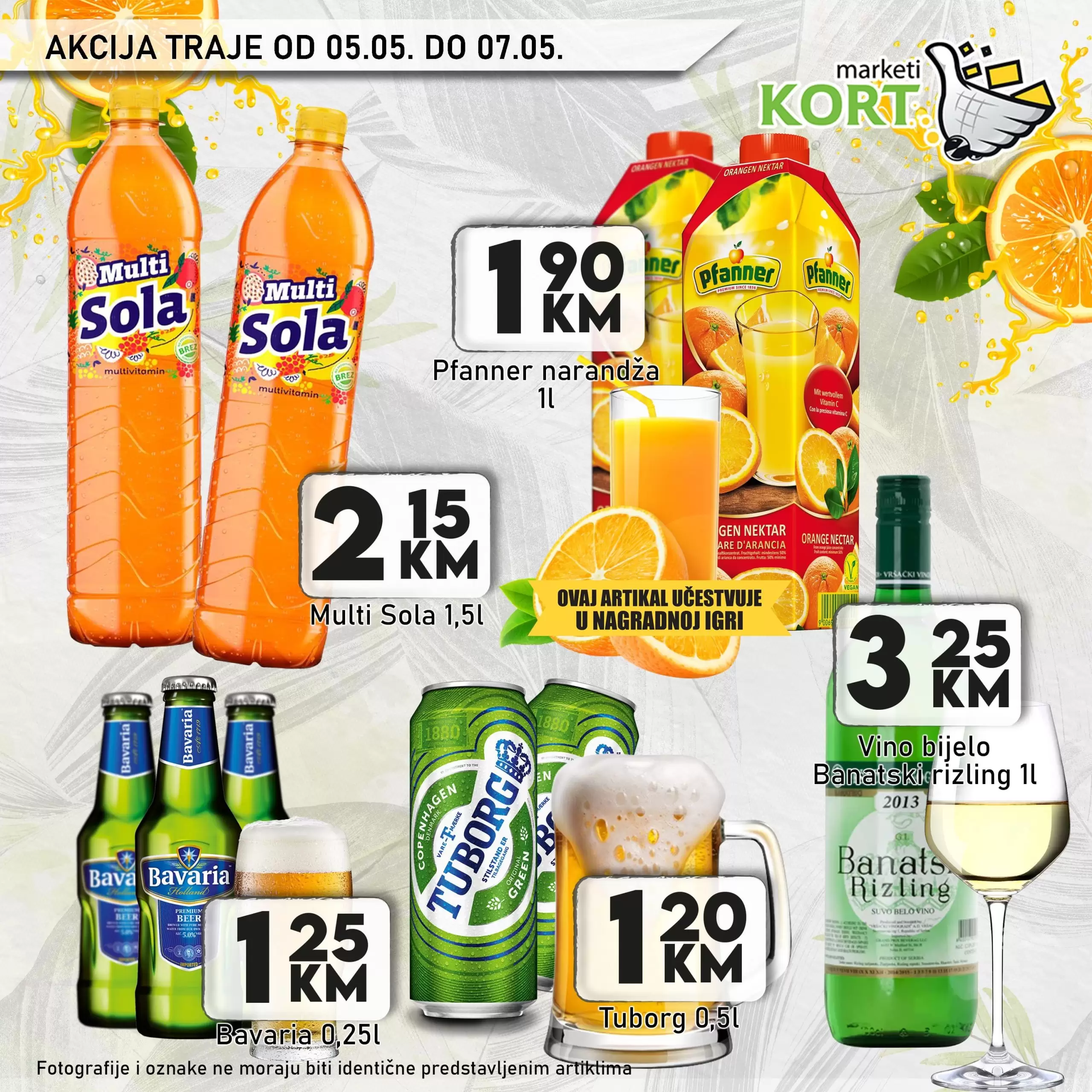 Kort marketi ĐURĐEVDANSKA AKCIJA 05-07.05.2023.  