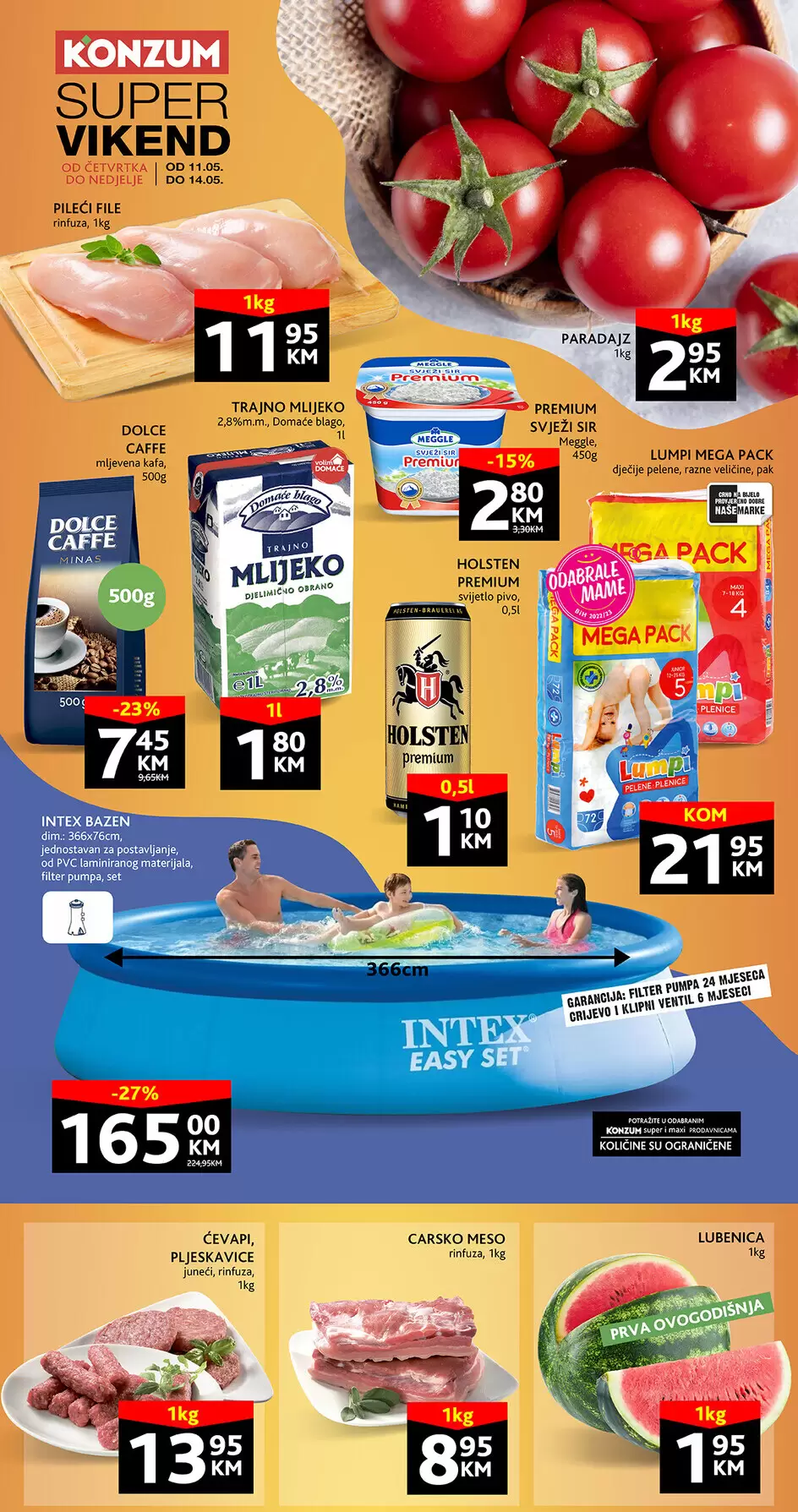 Konzum vikend akcija 11-14.5.2023. 