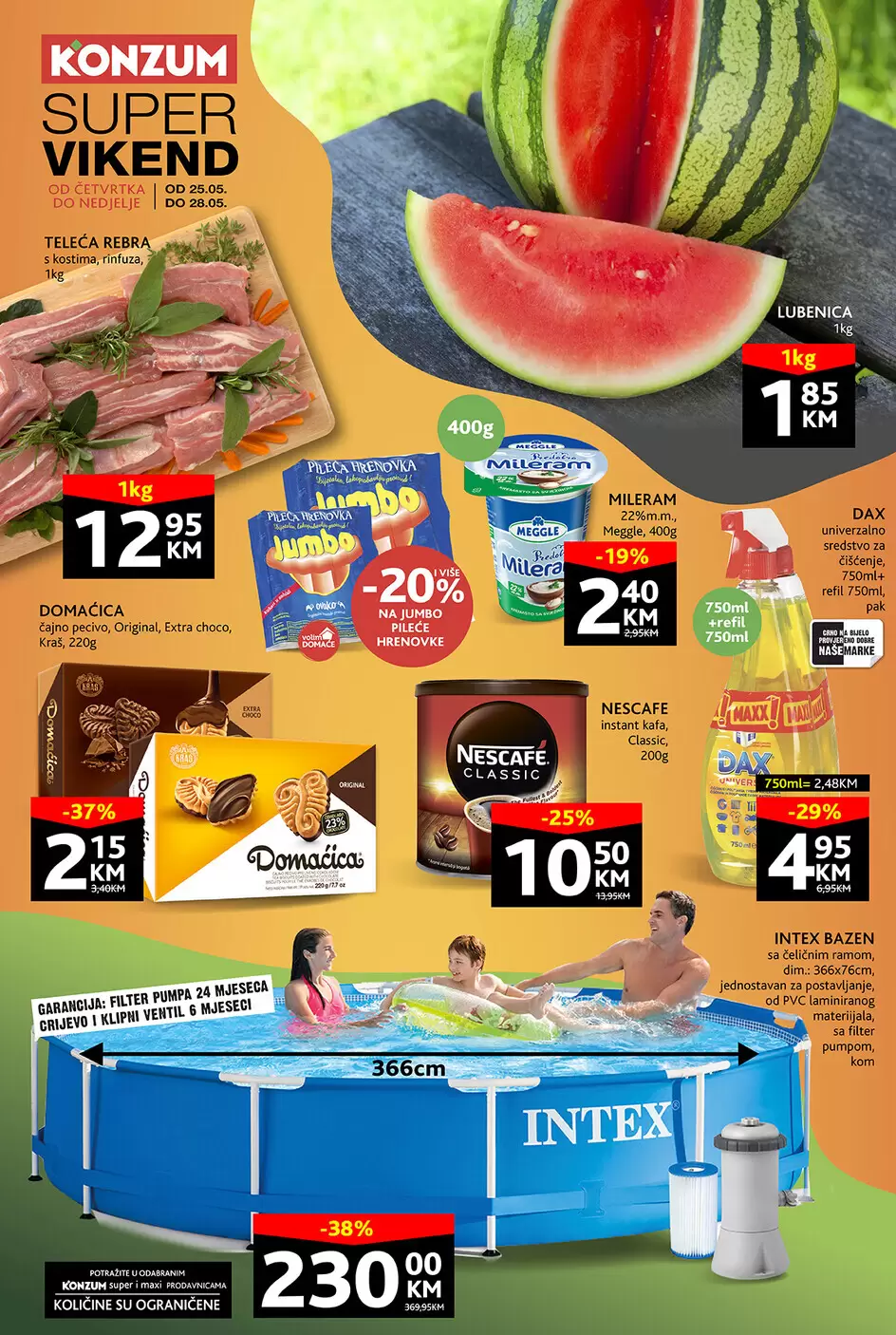 Konzum vikend akcija 25-28.5.2023.