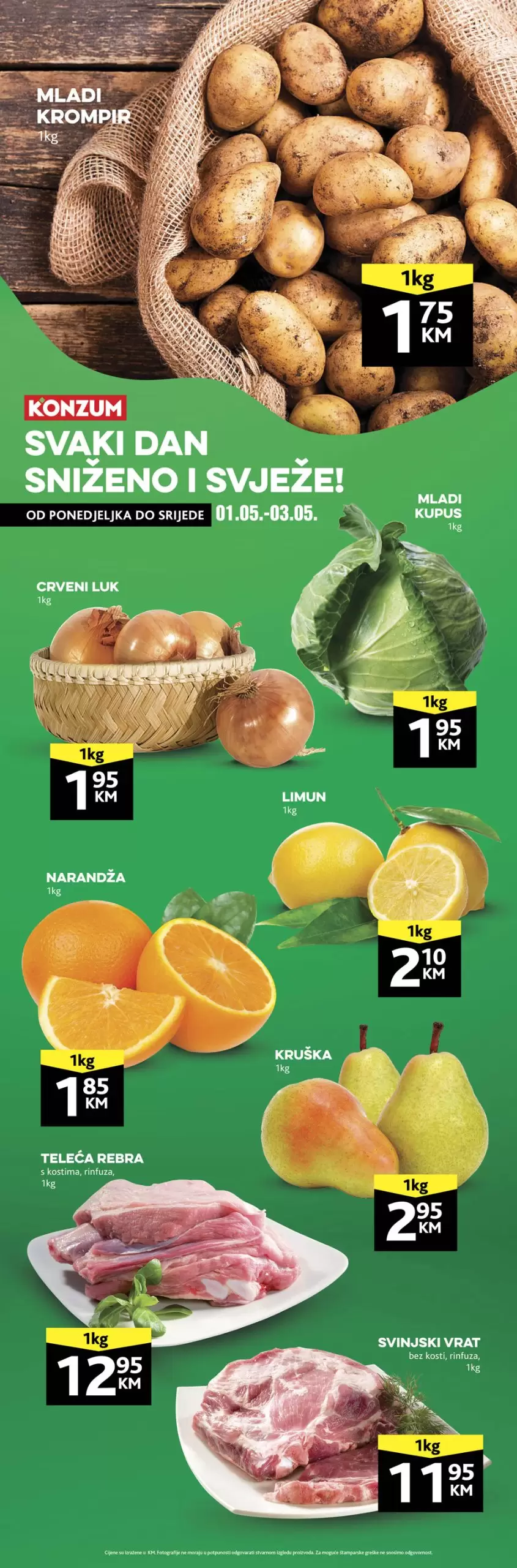 Konzum akcija SVJEŽA PONUDA!