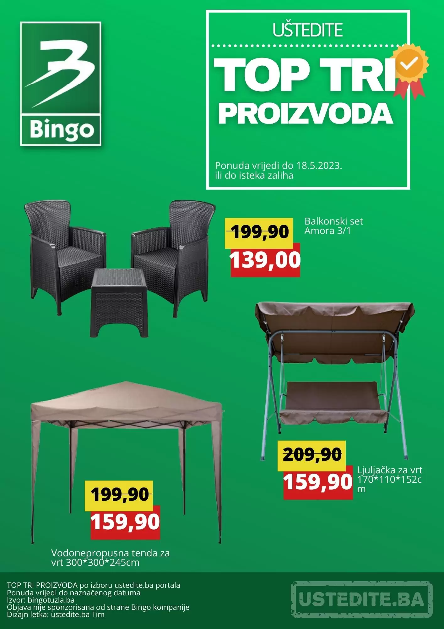 Bingo TOP TRI PROIZVODA akcija do 18.5.2023.