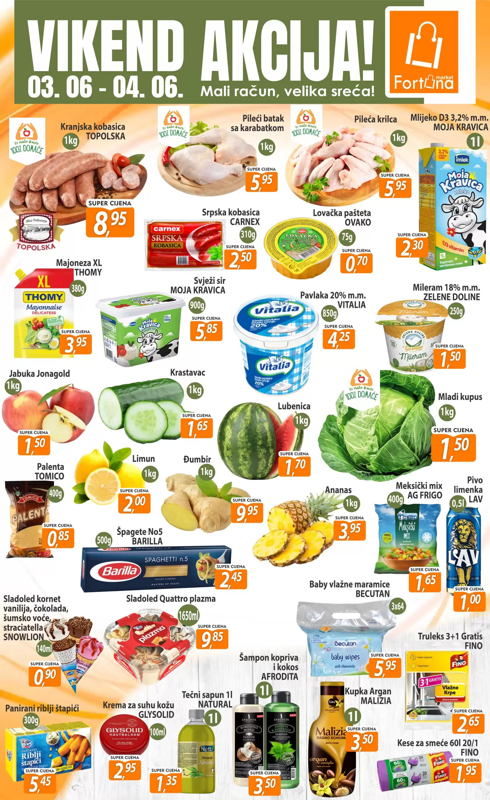 Fortuna vikend akcija