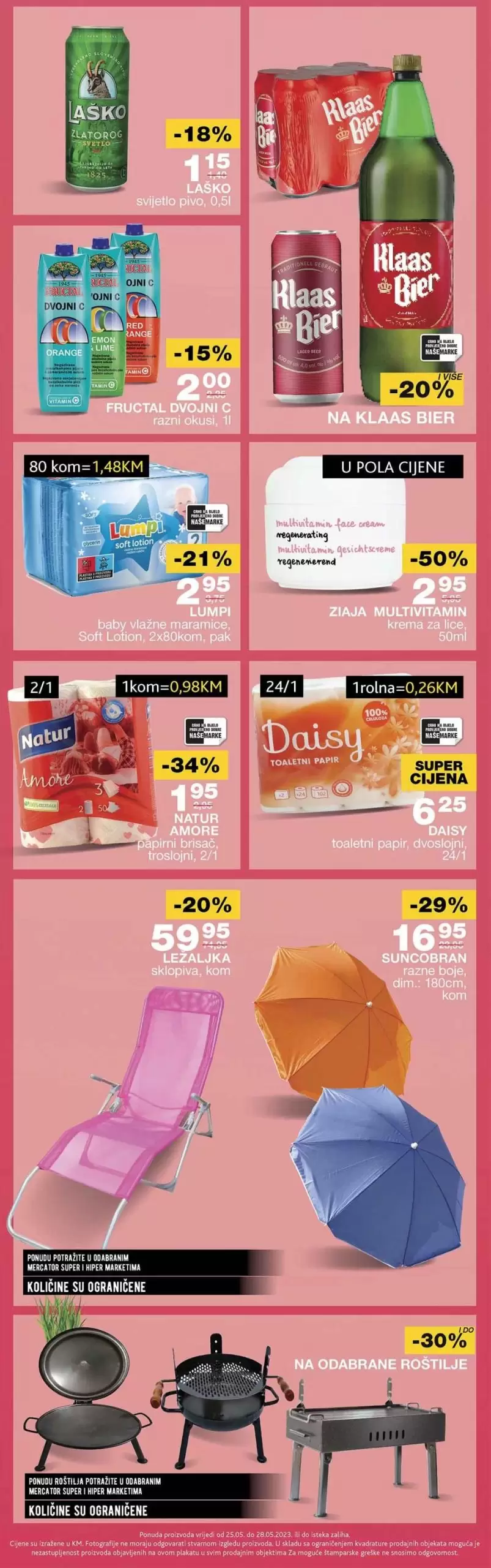 Mercator vikeend akcija 25-28.5.2023. 