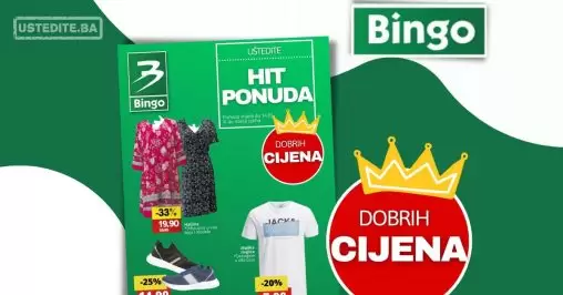 Bingo HIT PONUDA – akcija vrijedi do 14.5.2023.