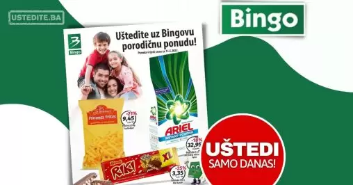 Bingo akcija PONEDJELJKOM 15.5.2023.