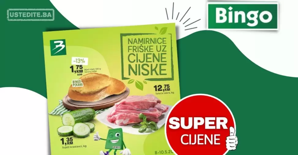 Bingo AKCIJA 8-10.5.2023.