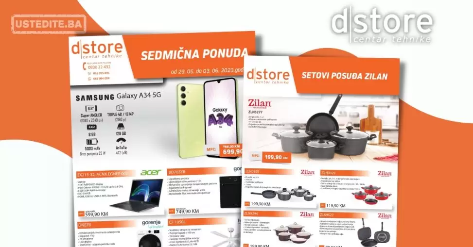 Dstore SEDMIČNA PONUDA 29.05-03.06.2023.