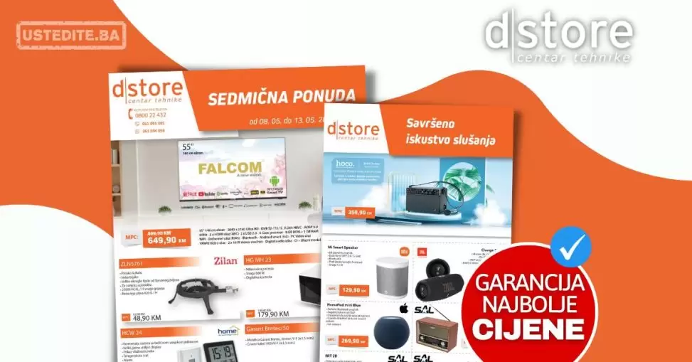 dstore CENTAR TEHNIKE Sedmična ponuda 5-13.05.2023.