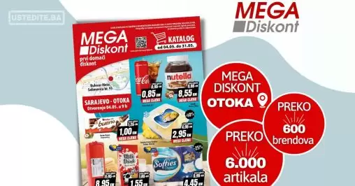 Mega Diskont NOVA LOKACIJA ⇢ OTOKA