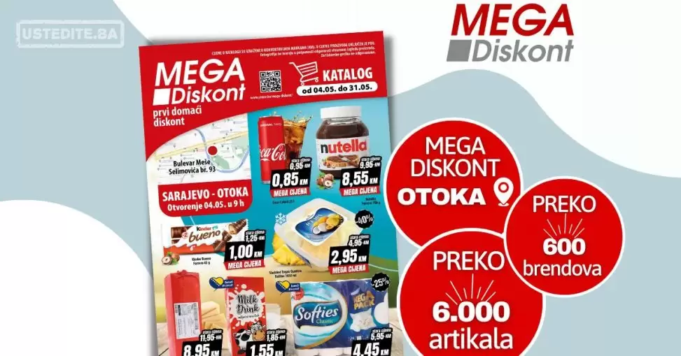 Mega Diskont NOVA LOKACIJA ⇢ OTOKA
