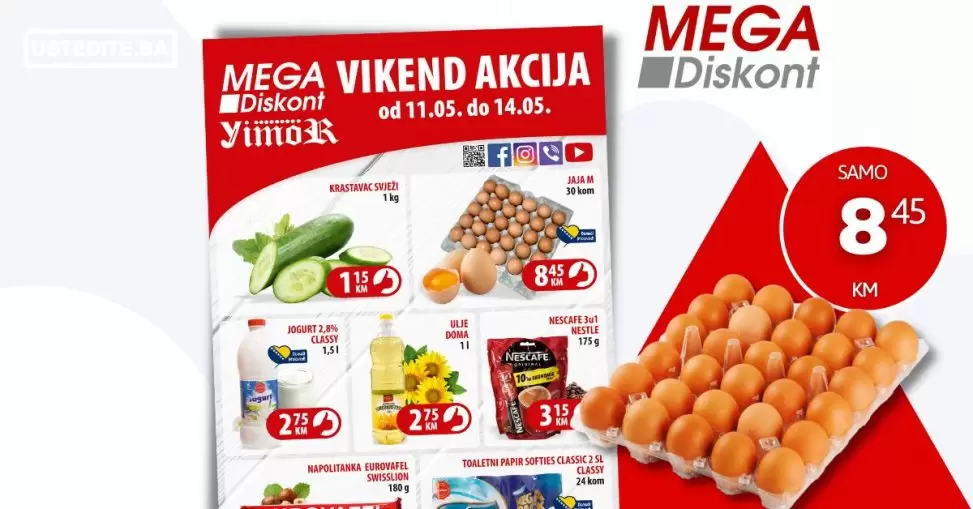 Mega Diskont vikend akcija 11-14.5.2023.