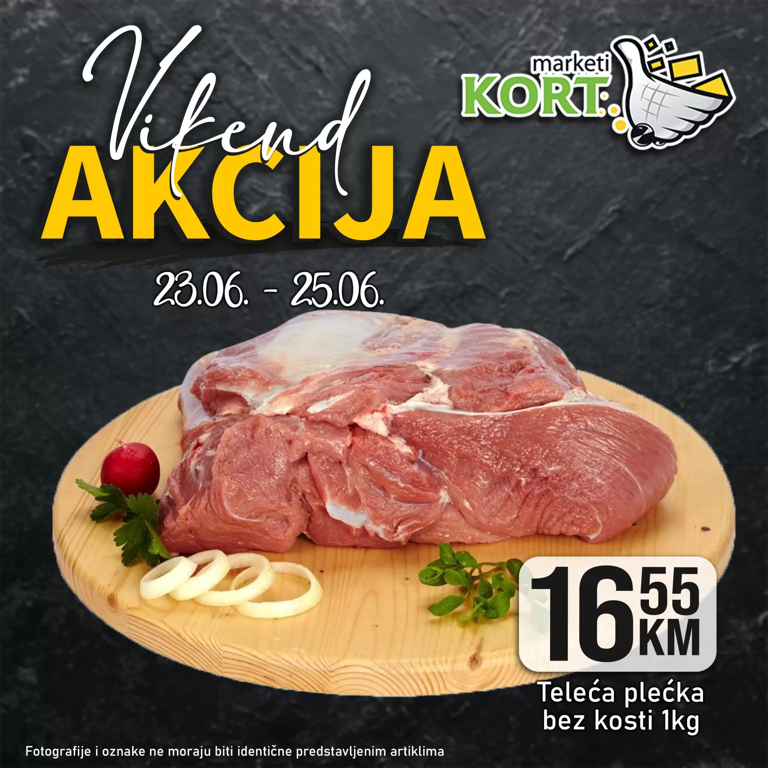 Kort vikend akcija 23-25.6.2023.