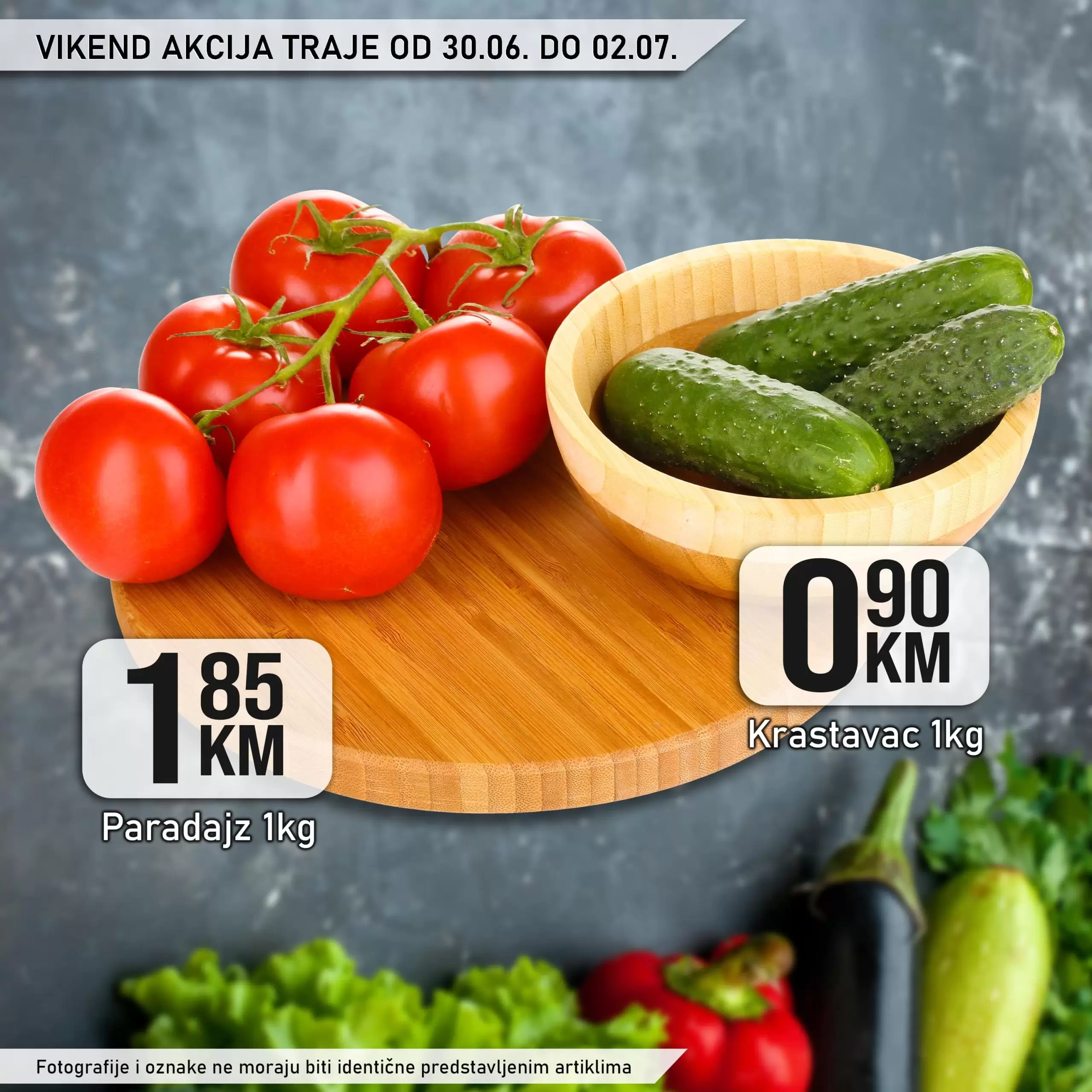 Kort vikend akcija 30.6-2.7.2023.  