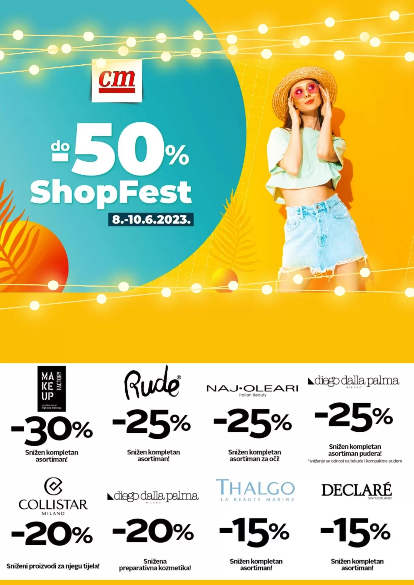 cm ShopFest 8-10.6.2023. ~ SNIŽENJE do 50%
