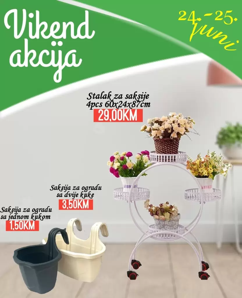 Garden Centar vikend akcija 24-25.6.2023.