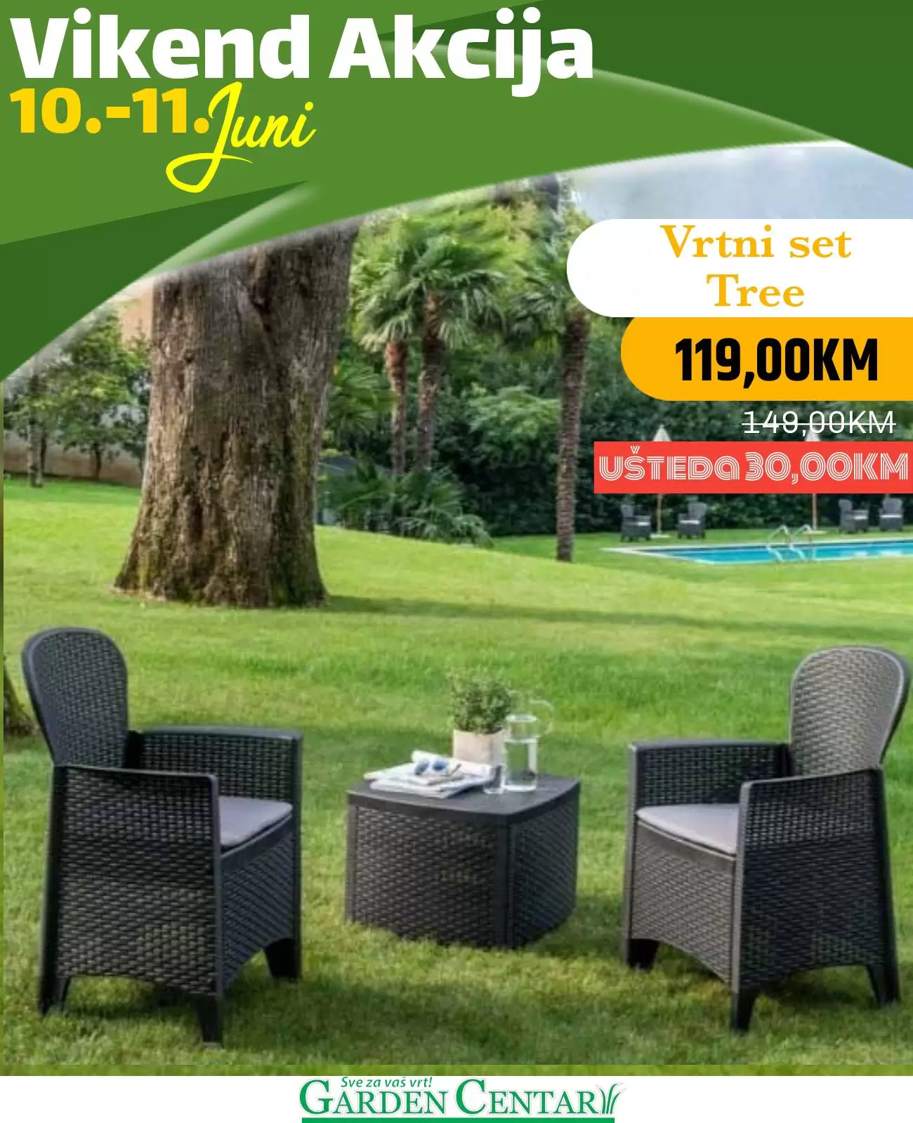 Garden Centar vikend akcija10-11.6.2023.