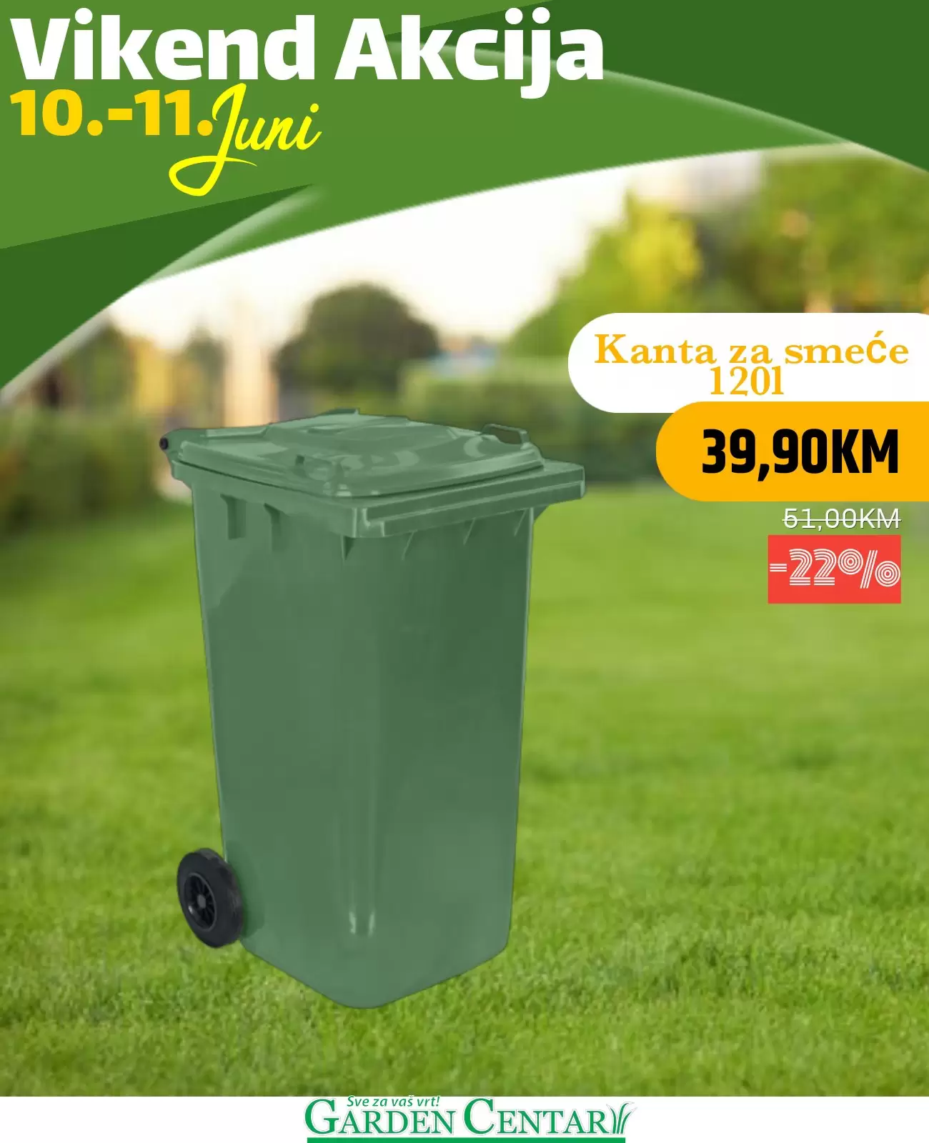 Garden Centar vikend akcija10-11.6.2023.