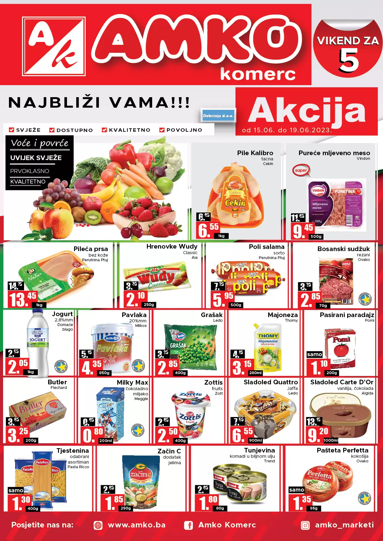 Amko vikend akcija 15-19.6.2023. 
